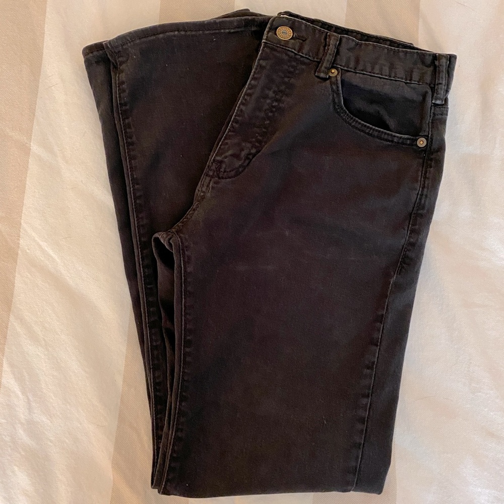 Mens Dockers black straight fit pants size 30/32